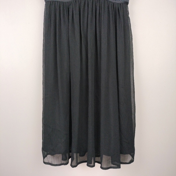 NWT Max & Cleo Strapless Corset Top Fit & Flare Dress in Black Sz. 4 - Picture 5 of 15